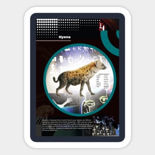 Hyena Sticker